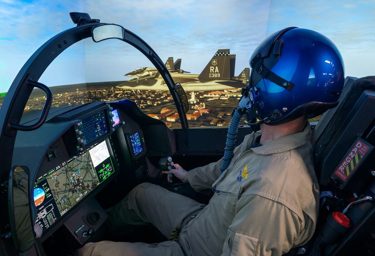 Boeing Starts Production Of T 7 Training Jet Simulators