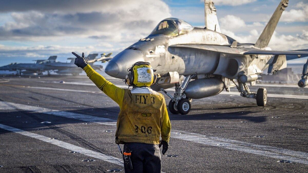 Five Hornet jets damaged after hangar fire system goes off