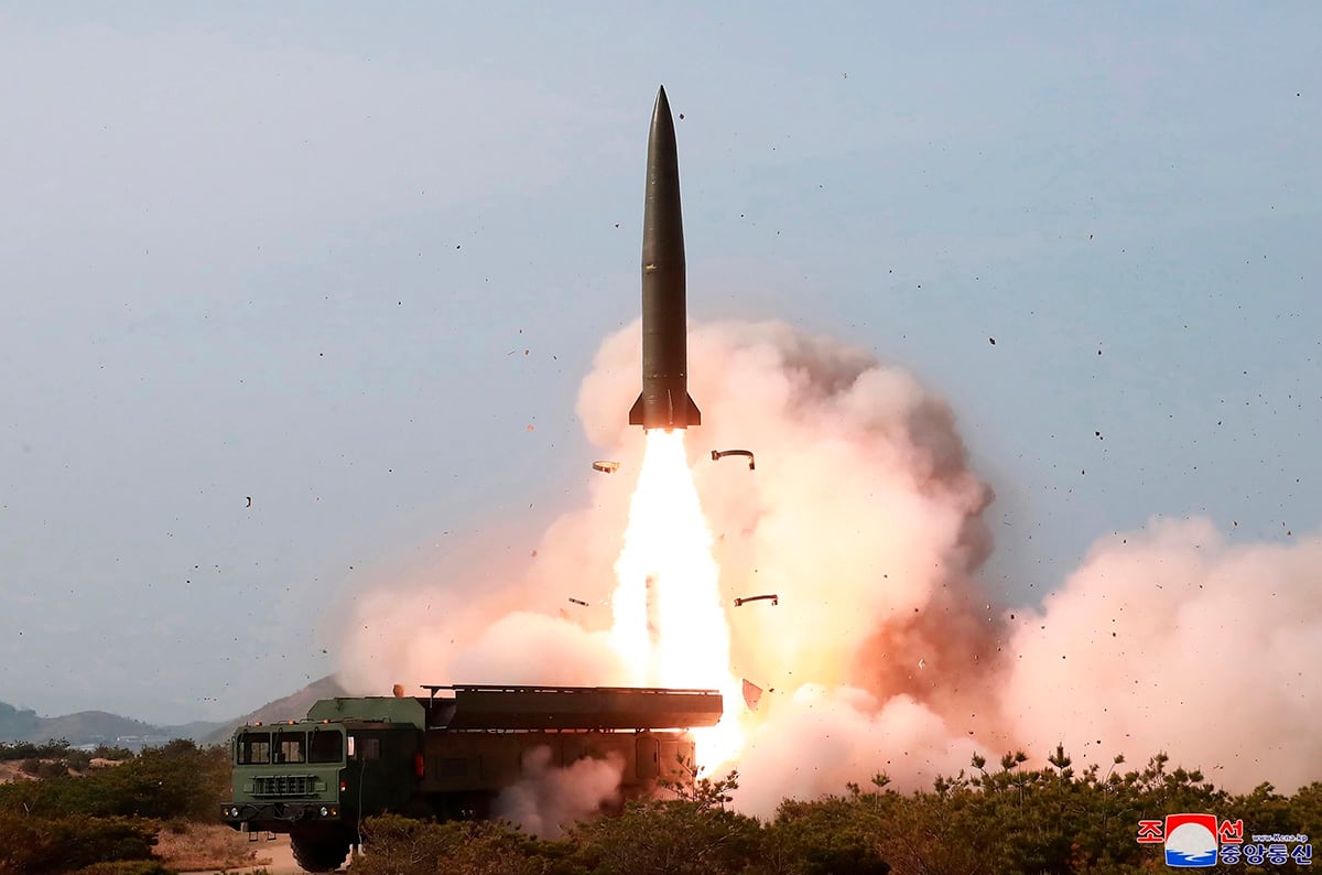  North  Korea  tests new missile   and Trump s resolve