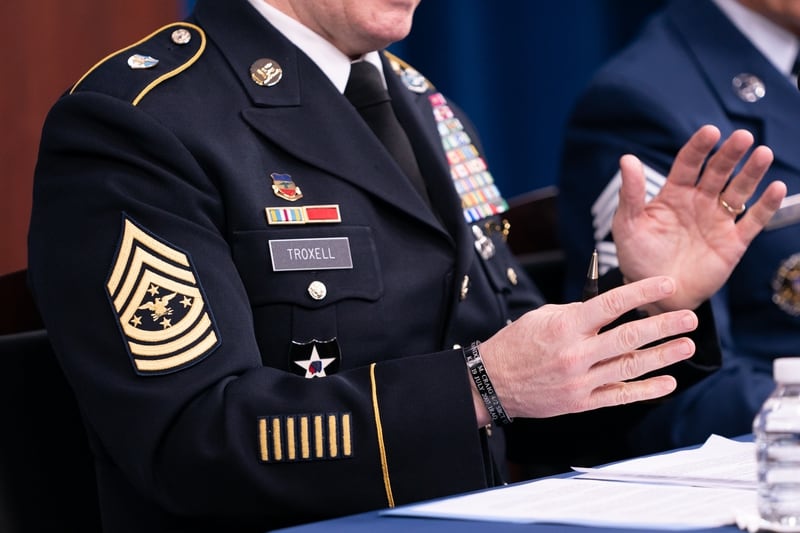 There S A New Rank Insignia For The Military S Top Enlisted Adviser