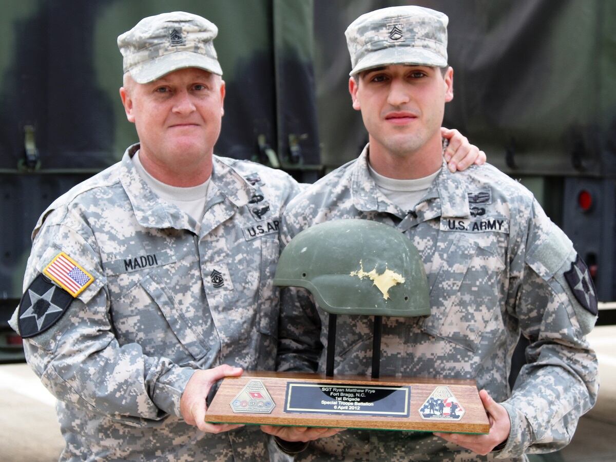 This New Law Could Allow Troops To Keep Their Battle Damaged Protective Gear