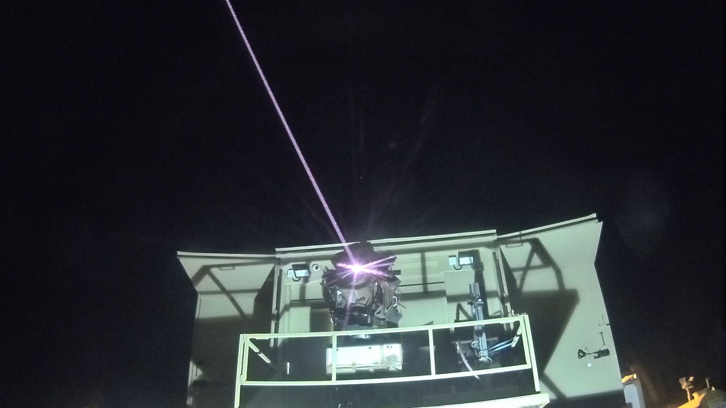 Israeli company Rafael has created Iron Beam, a high-energy laser weapon. (Courtesy of Rafael Advanced Defense Systems)