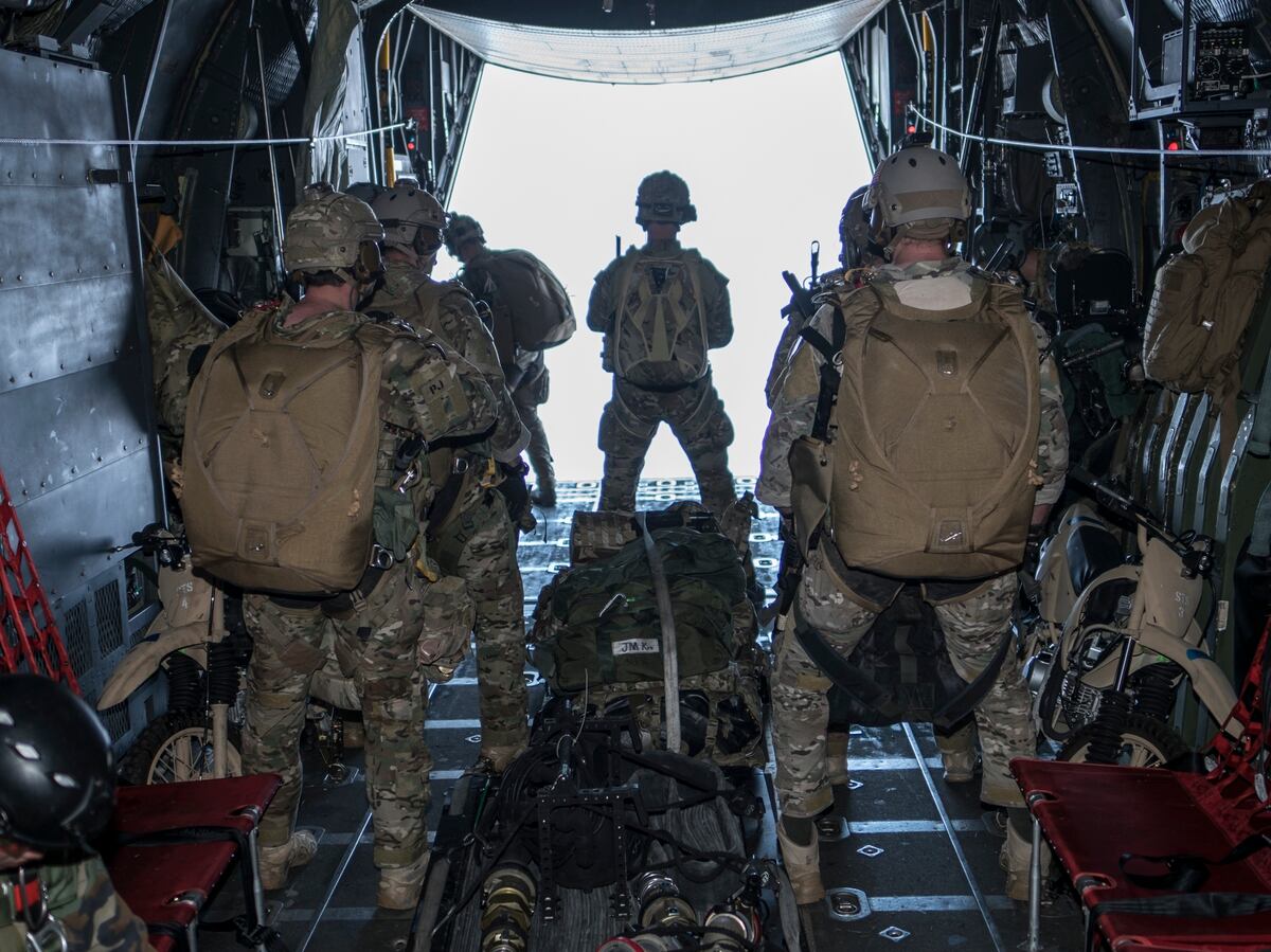 Air Force Pararescue And Special Operations Join Search And Rescue