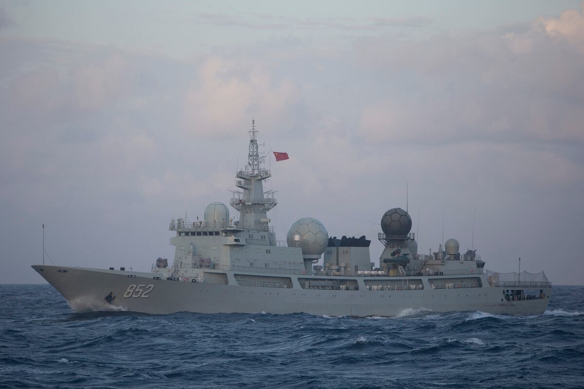 Chinese intel gathering ship spotted near US Australia exercise