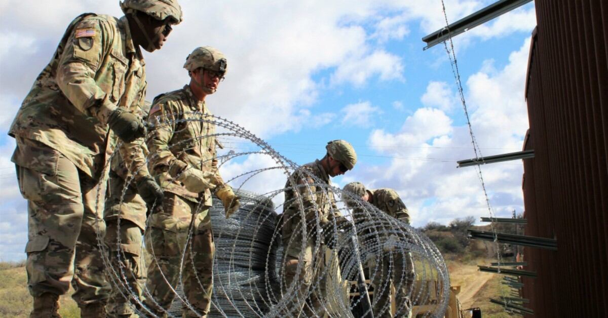 Troops Do Not View Immigration As A National Emergency Not Even