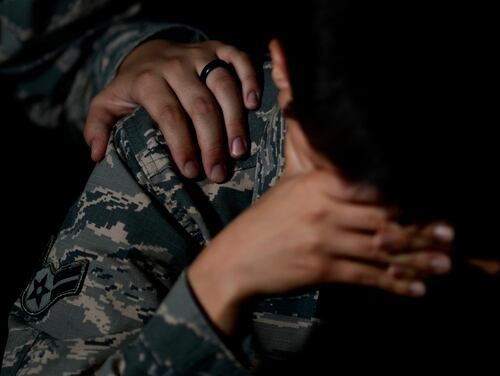New data released by the Department of Veterans Affairs on Wednesday showed an increase in the rate of suicide among younger vets, even as the overall rate among veterans decreased. (Airman 1st Class Kathryn R.C. Reaves/Air Force)
