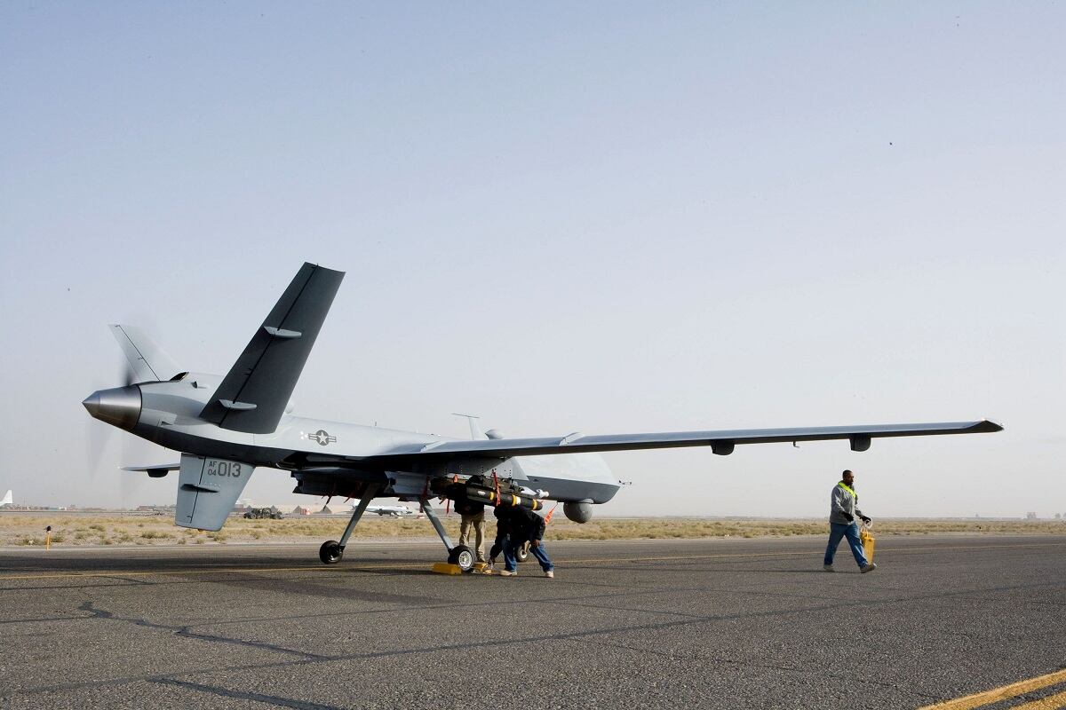 US Military MQ-9 Reaper Drone. Image: Capt. Michael Meridith/Air Force