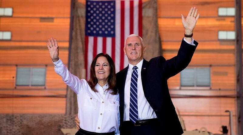 Pence makes surprise Iraq trip to reassure Kurds, greet troops