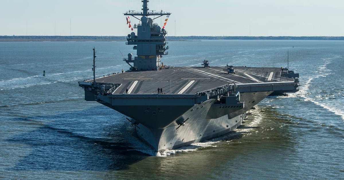 Aircraft Carrier Gerald R Ford Enters Next Development Phase At