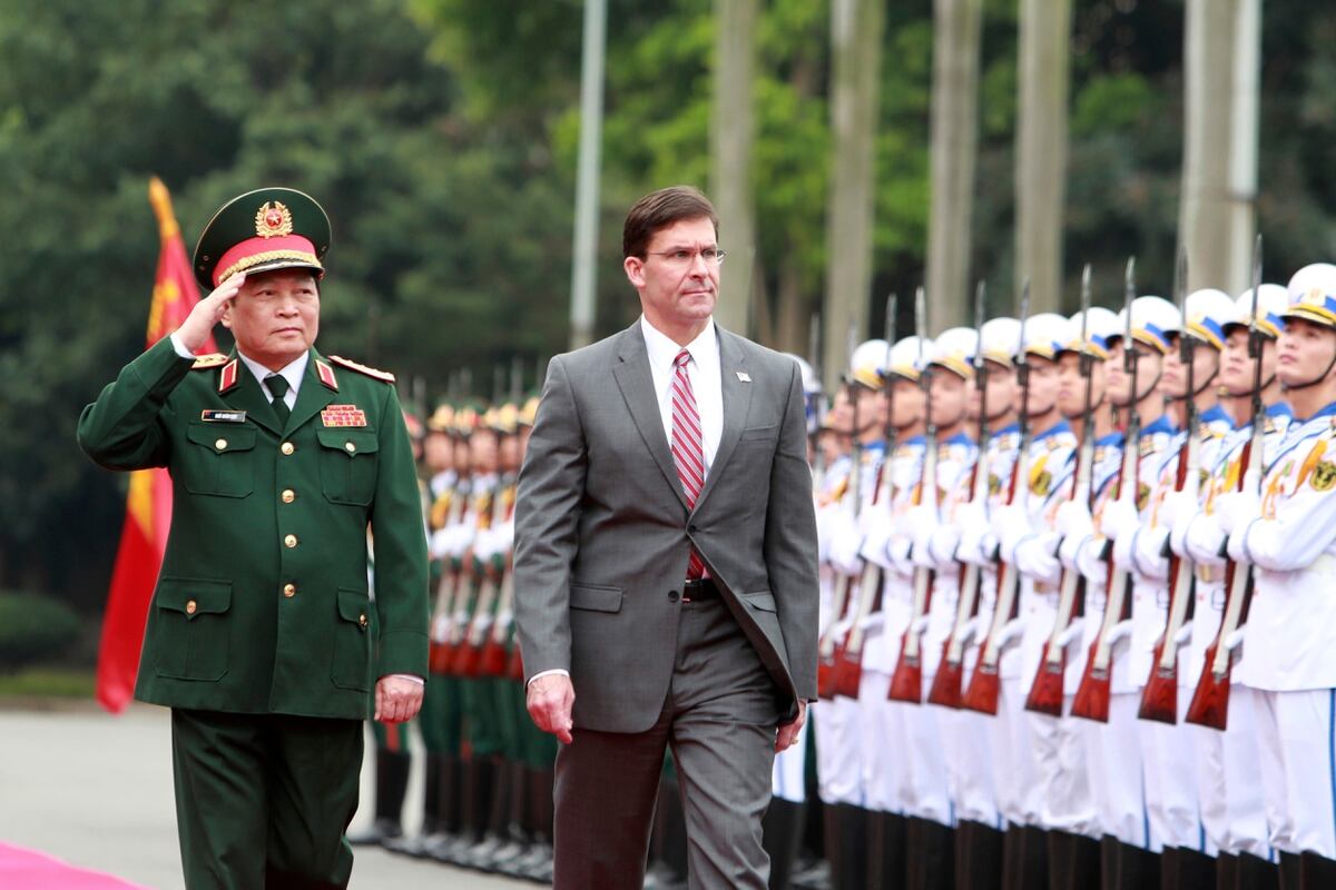 Us Defense Secretary Esper Accuses China Of Intimidating Smaller Asian Nations