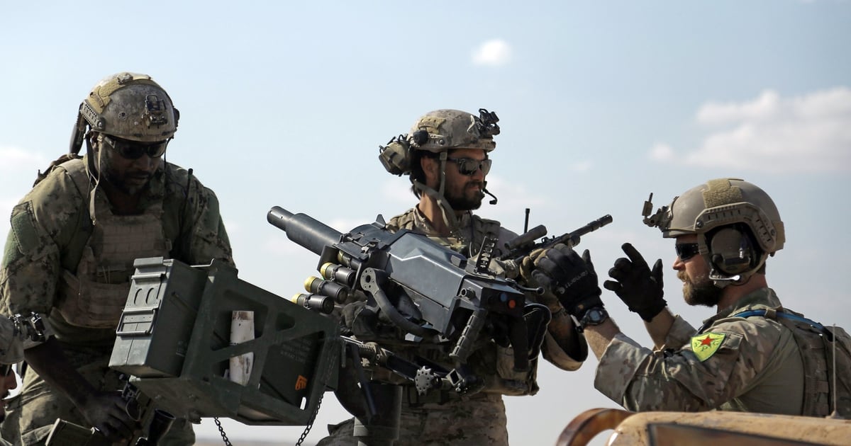 American Green Berets In Syria Are Wearing Kurdish Militia