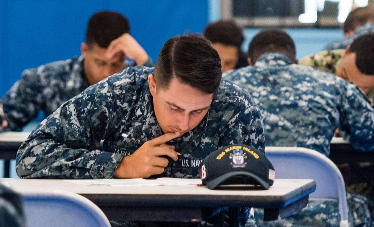 Petty Officer Advancements Are Trending Down This Spring