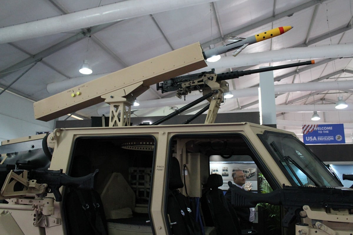 New Rocket Launcher For Combat Vehicles Makes Middle East Debut