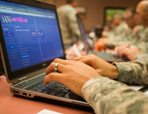 Fort Gordon is home to the Army cyber school where students learn to become high-end cyberwarriors. (Staff Sgt. Tracy J. Smith/Georgia Army National Guard)
