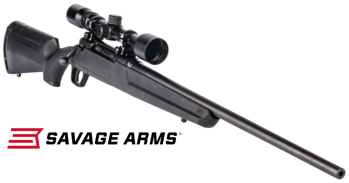Savage Axis Package Rifles With Factory Mounted Optics