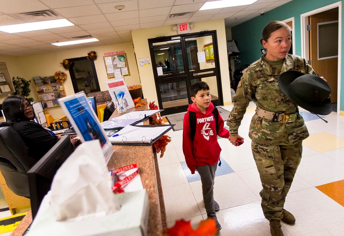 The Army S Only 24 7 Day Care In The Us Watches Over Fort Jackson Kids