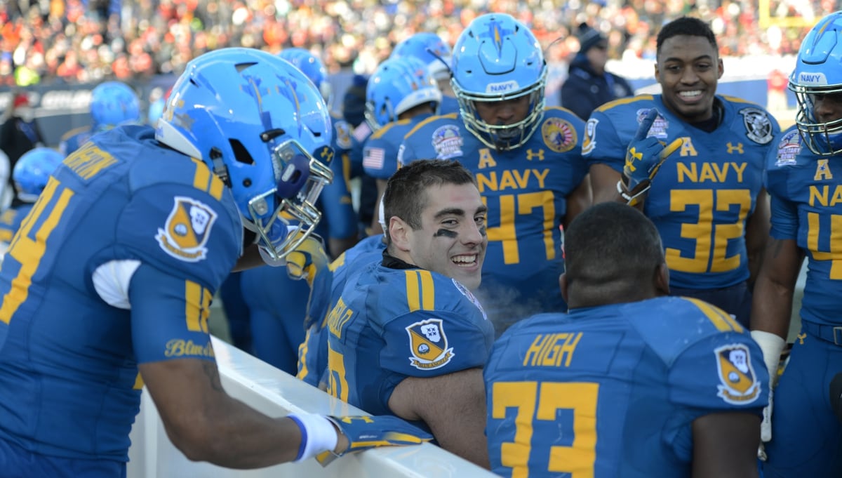 Twin Headed Navy Qb Monster Gunning For Mustangs