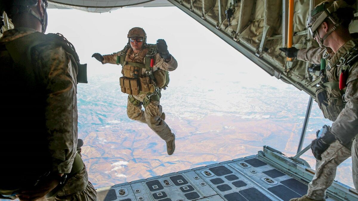 U.S. Recon Marines • Ranges and Jump Operations • 10 Oct 2020