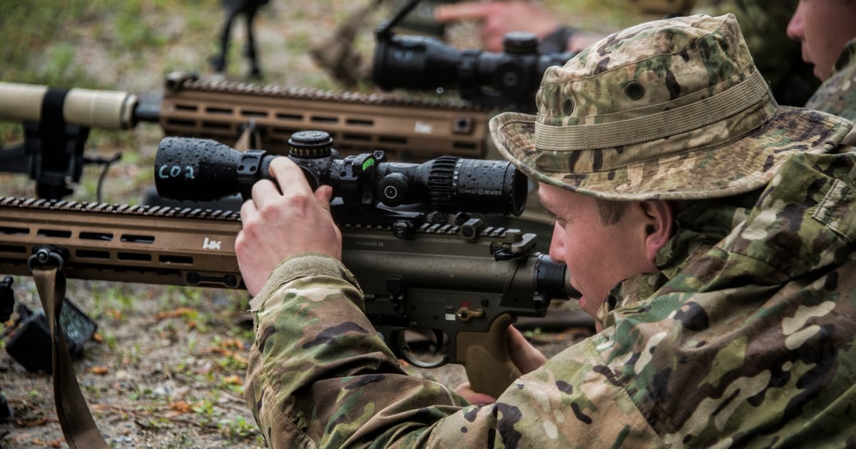 This Unit S Going Airborne With The Army S Newest Sniper Rifle