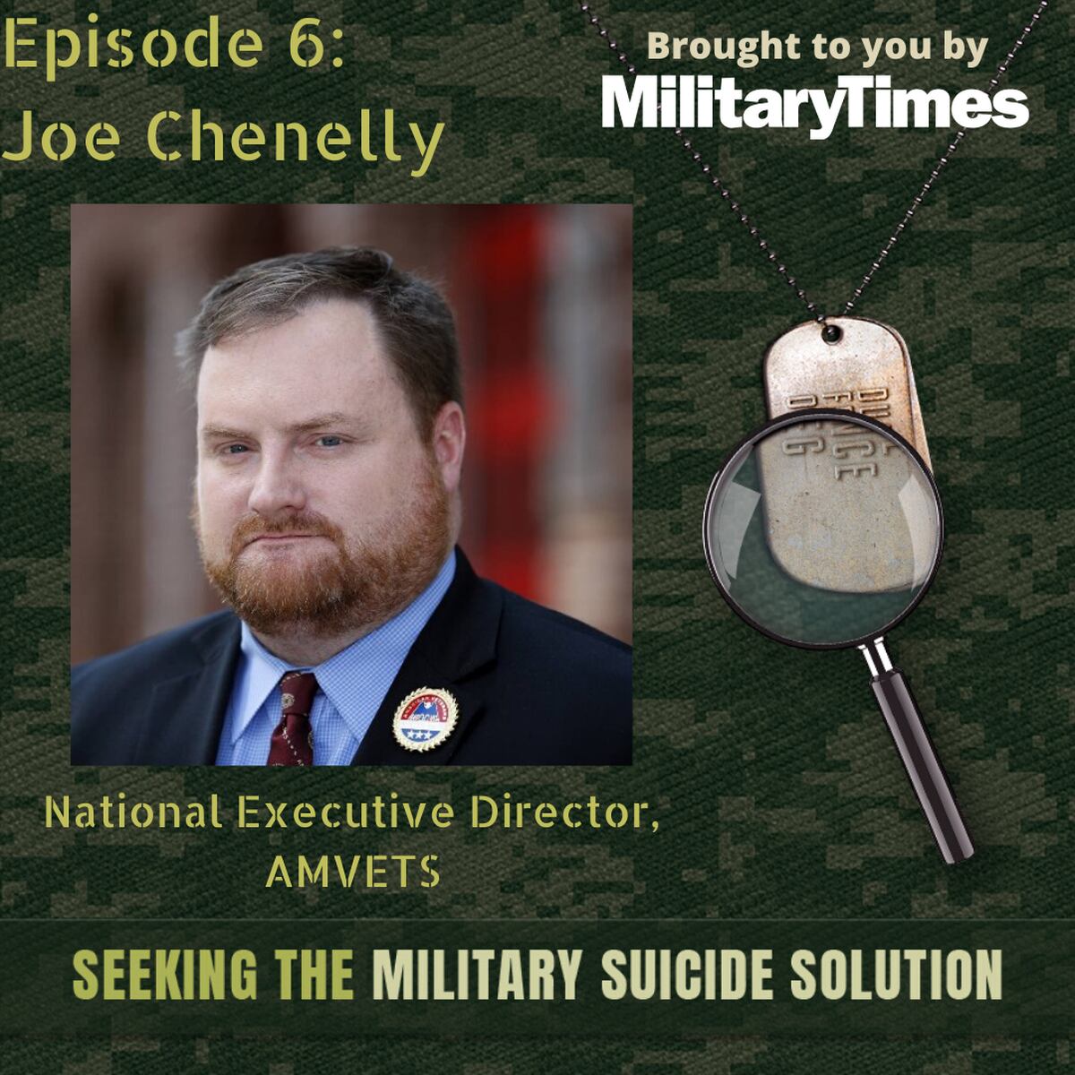 Seeking The Military Suicide Solution Podcast Episode 6 Joseph