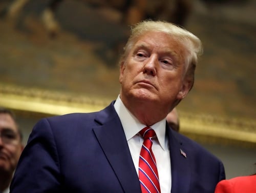 President Donald Trump attends an event on healthcare prices in the Roosevelt Room of the White House on Nov. 15, 2019. (Evan Vucci/AP)