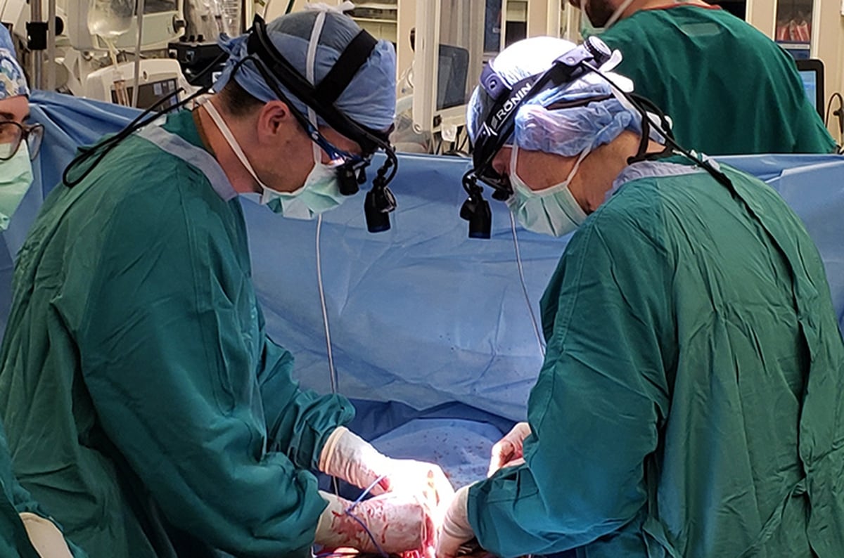 Veteran first US recipient of innovative heart transplant