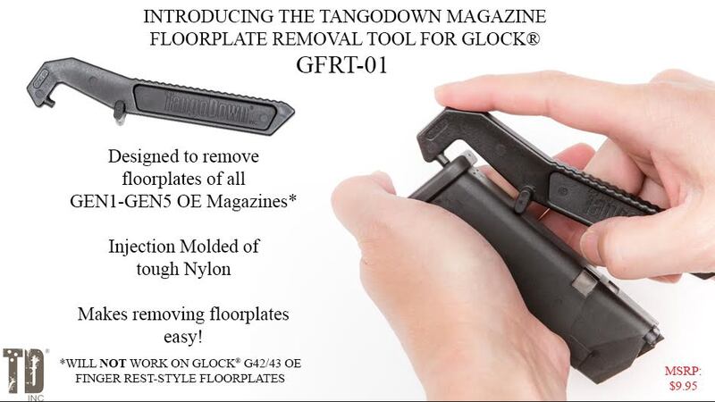 Easiest Way To Remove Glock Magazine Base Plate Youtube