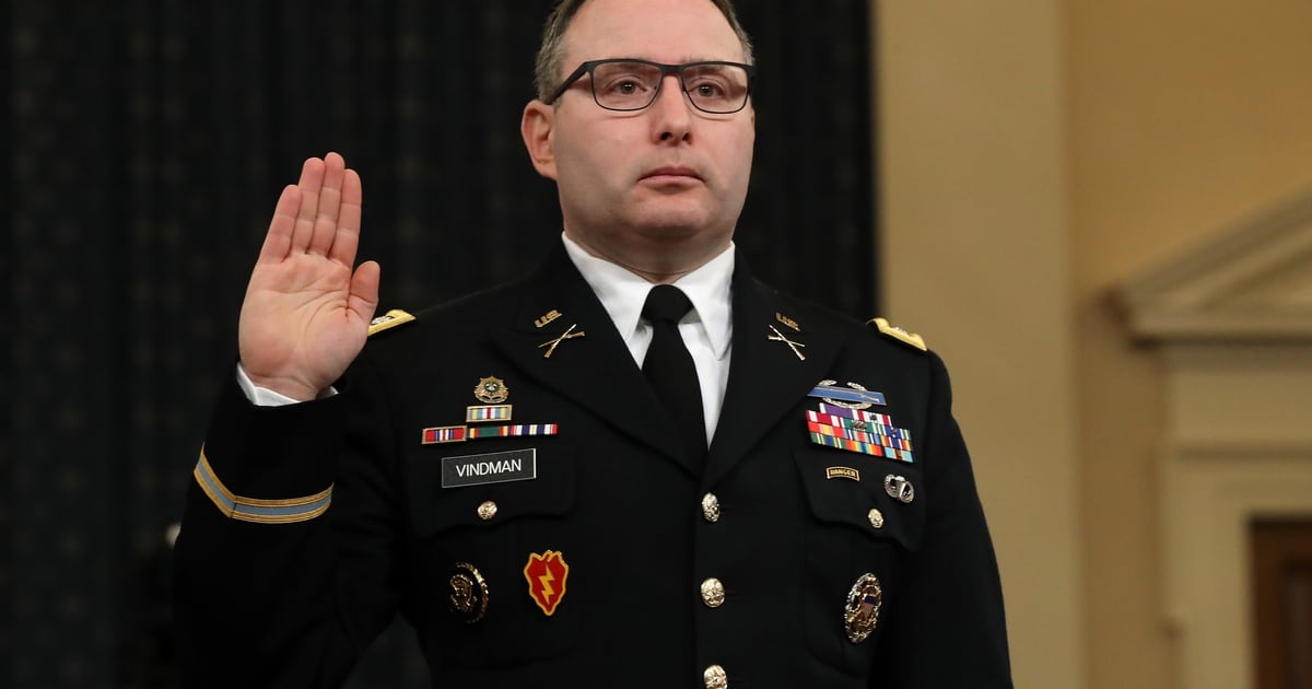 John Kelly says Vindman did the right thing about Trump, Zelensky call; Trump hits back on Twitter
