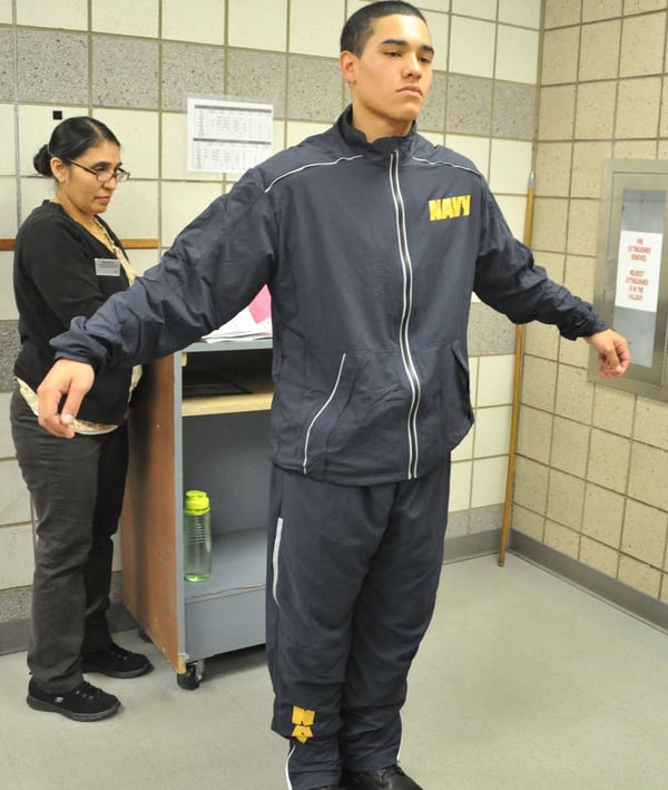 New Navy fitness suit goes on sale in July