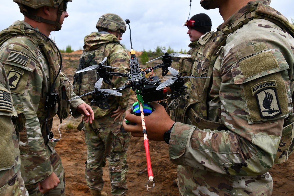 Drones could replace large US Army units in Europe, expert suggests Drones could replace large US Army units in Europe, expert suggests