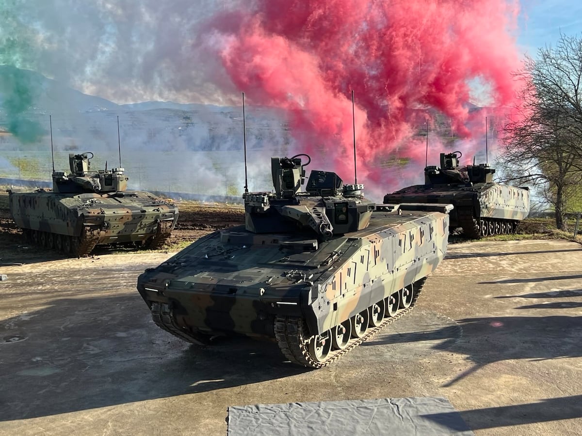 Italy gets first Lynx fighting vehicles, due to reshape the army