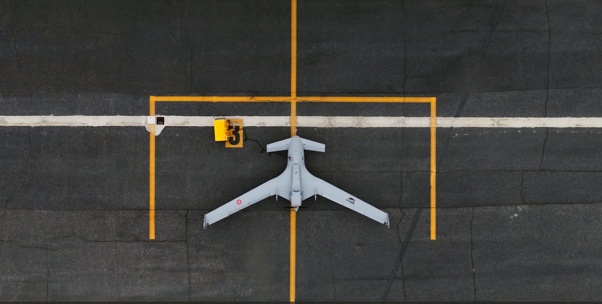 Turkey’s Baykar tests swarm behavior of its K2 one-way attack drone Turkey’s Baykar tests swarm behavior of its K2 one-way attack drone