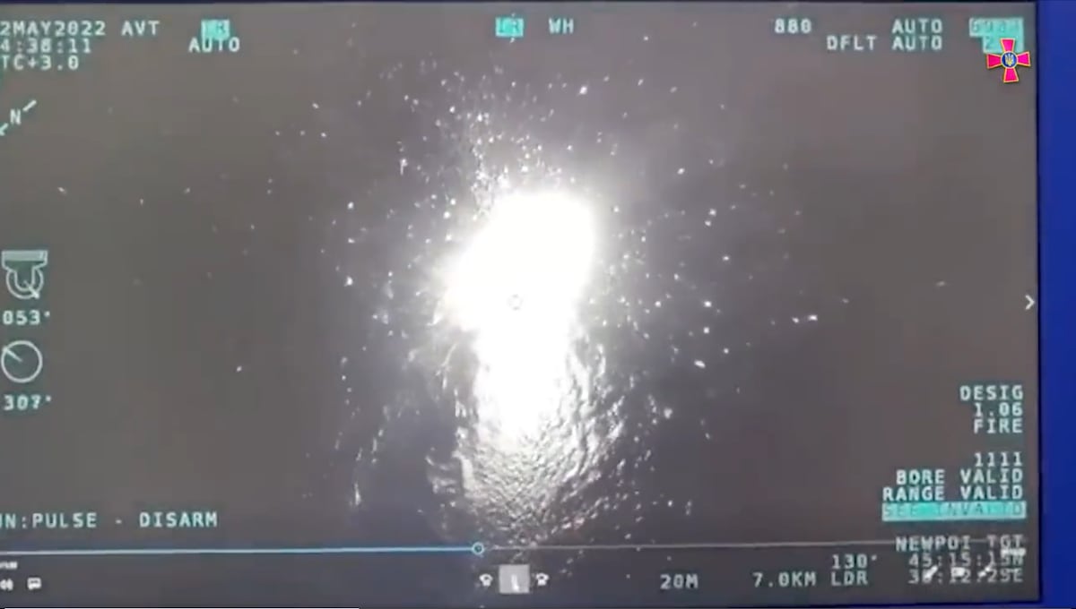 Ukraine says its drones hit Russian fast boats at sea
