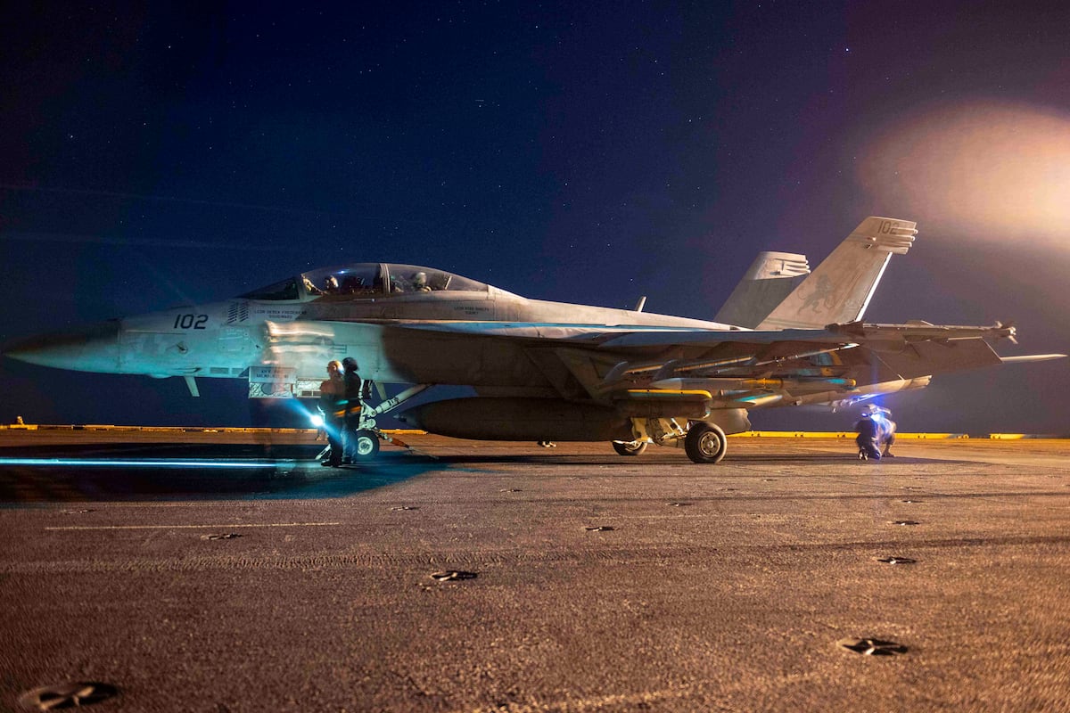 US helps defend Israel from Iranian missile attack