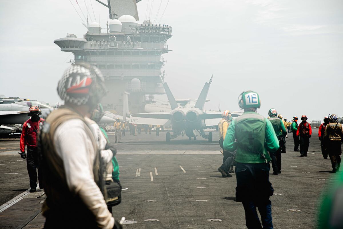 NextImg:Two US aircraft carriers to stay in Middle East after Hezbollah attack