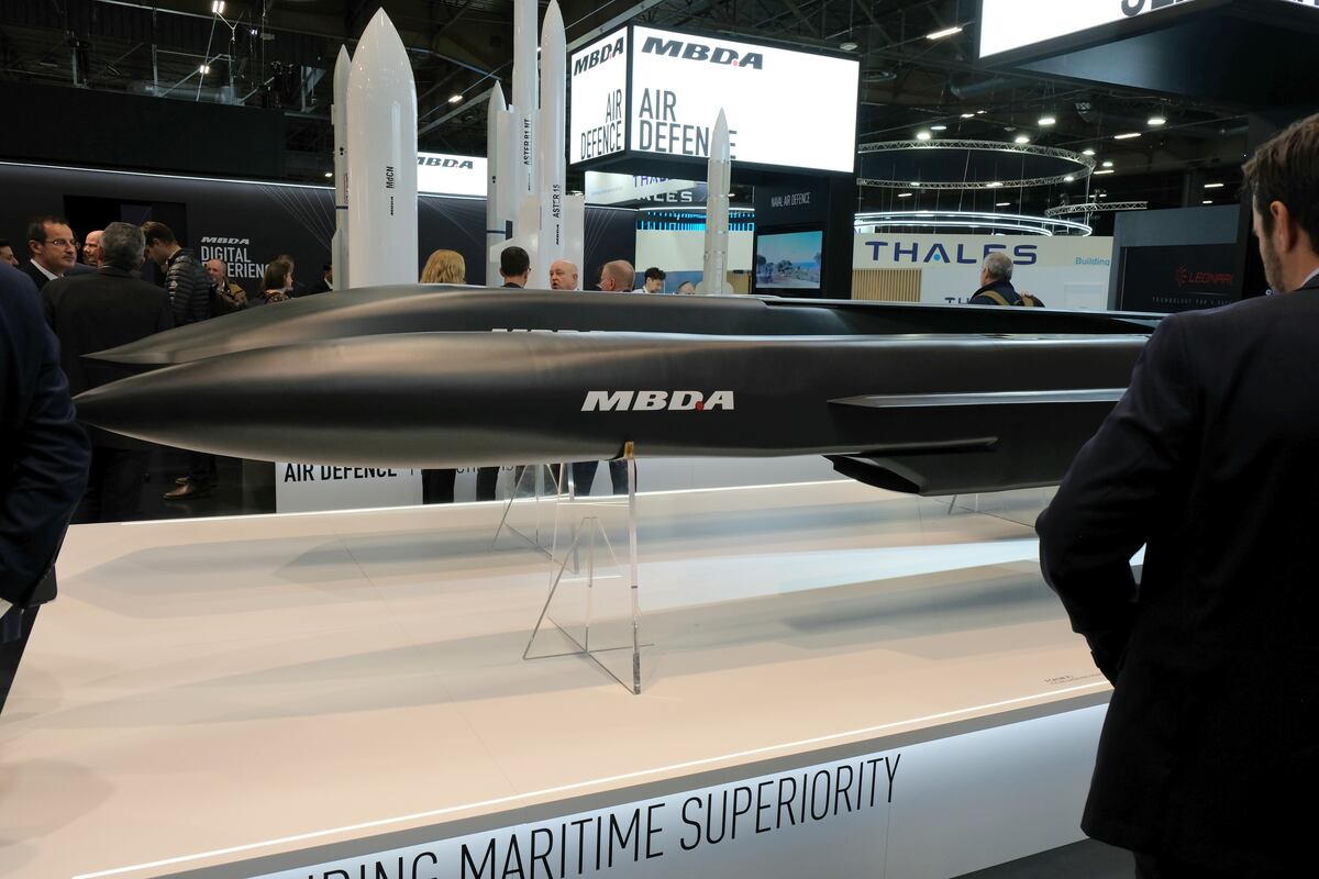 Europe’s top missile maker MBDA boosts output 33% amid record orders