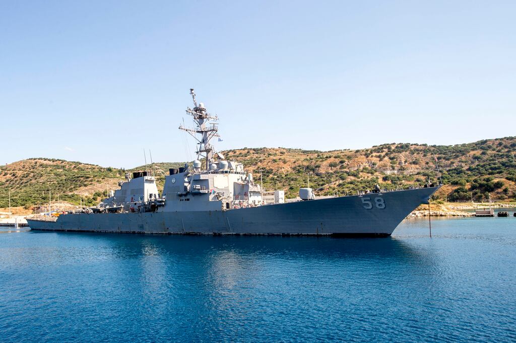 US Navy shoots down more than a dozen drones, missiles in Red Sea