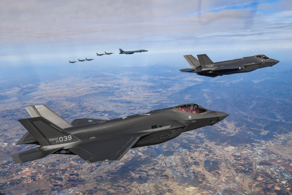 North Korea’s Kim boasts new ICBM as US flies bombers