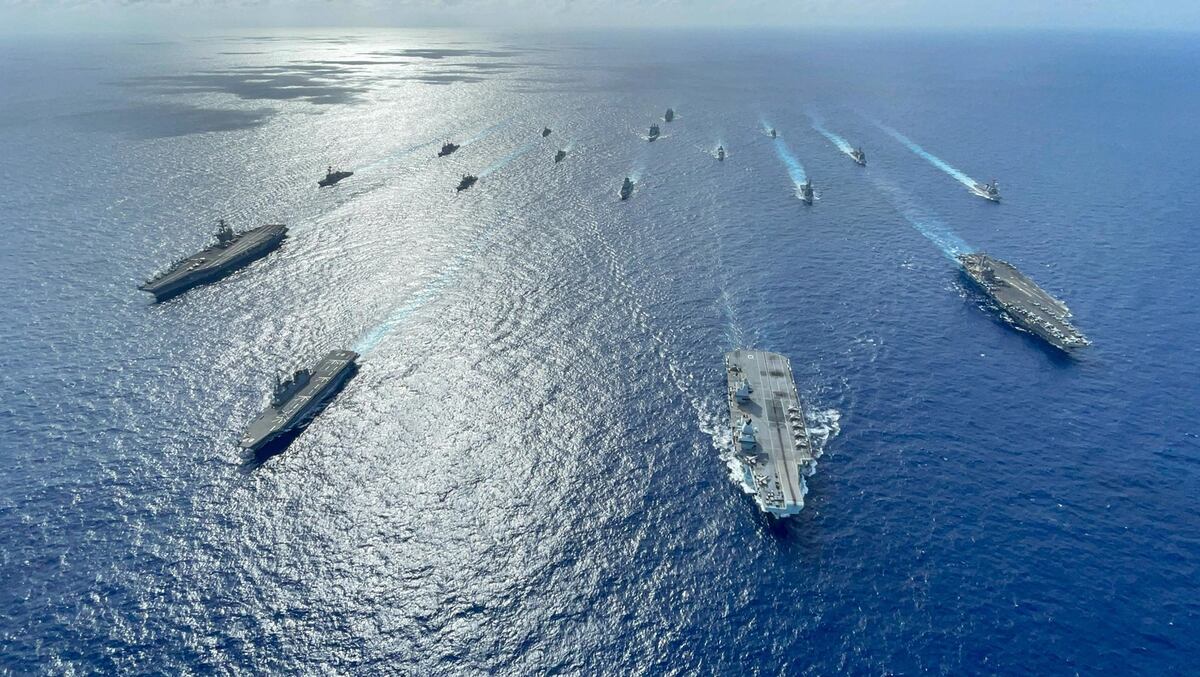 英国将于2025年向印太地区派遣航空母舰