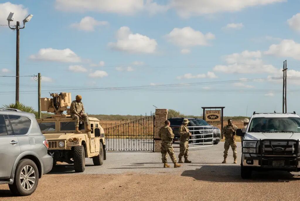Texas Guardsmen stood watch at private ranches for state border mission