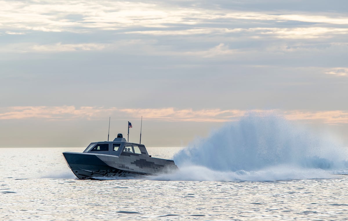 Special operators want electronic attack and firepower for watercraft