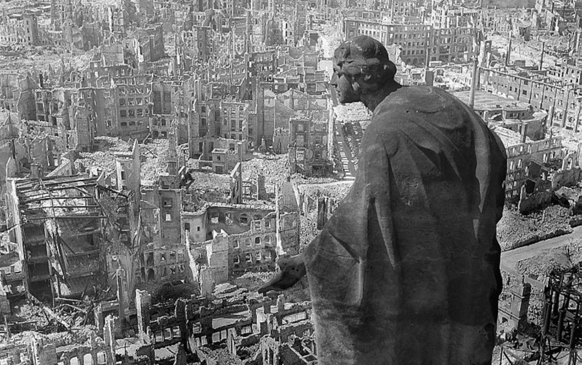 The devastating 1945 Allied bombing campaign in Dresden The devastating 1945 Allied bombing campaign in Dresden