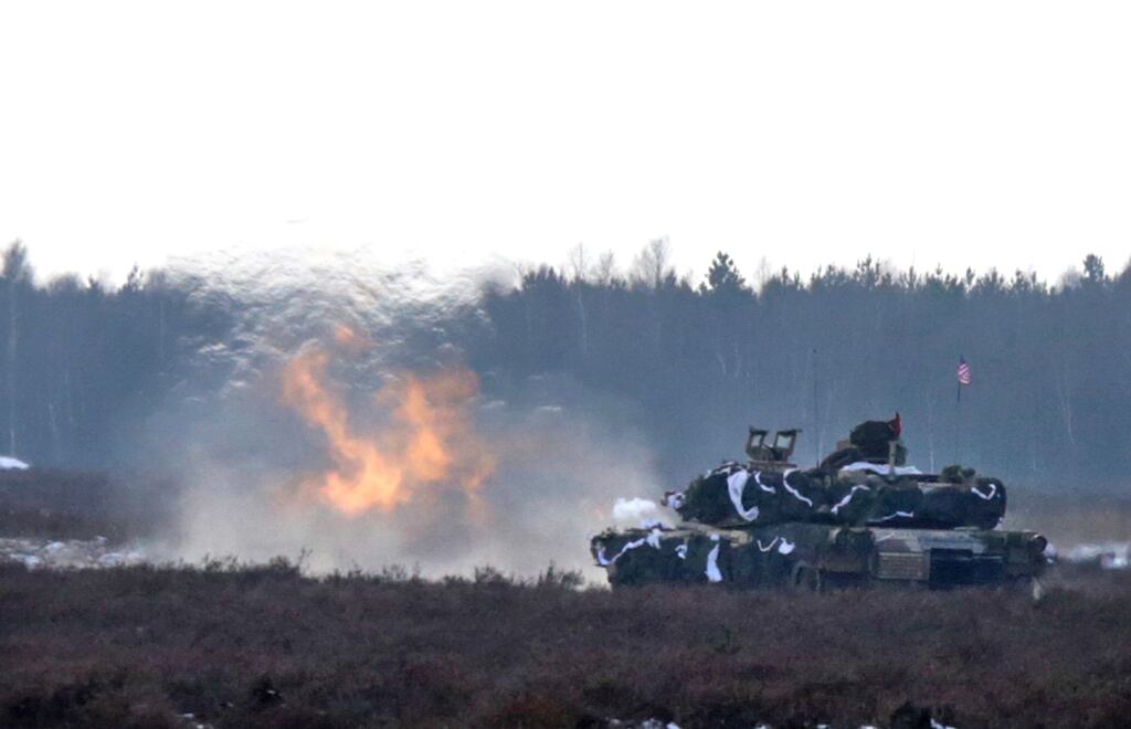U.S. and Polish troops hold first joint training in Poland