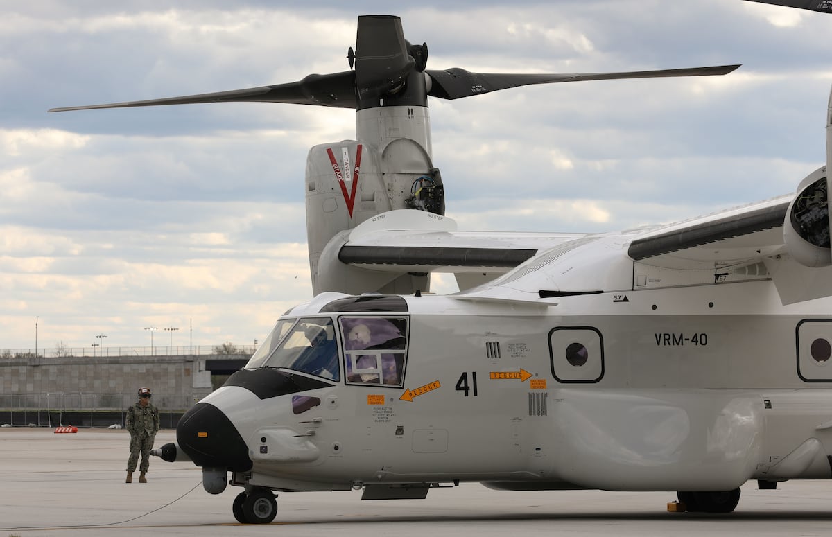 Navy’s first East Coast-based Osprey arrives at Norfolk Navy’s first East Coast-based Osprey arrives at Norfolk