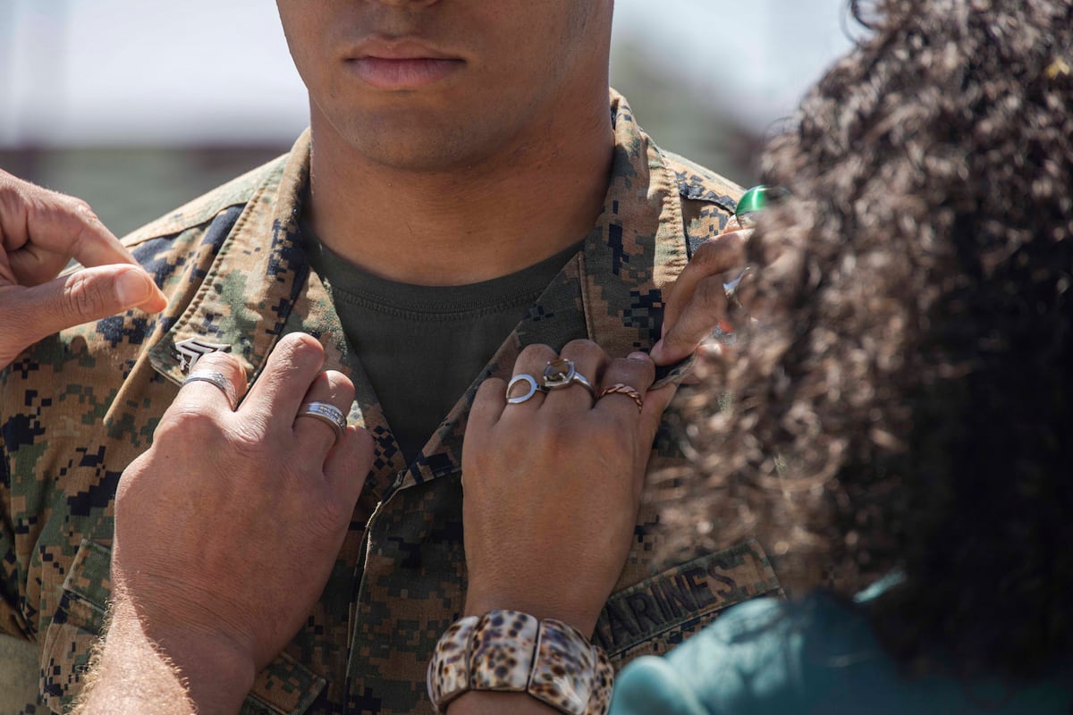 Marines lower time-in-service requirement for sergeant promotions Marines lower time-in-service requirement for sergeant promotions