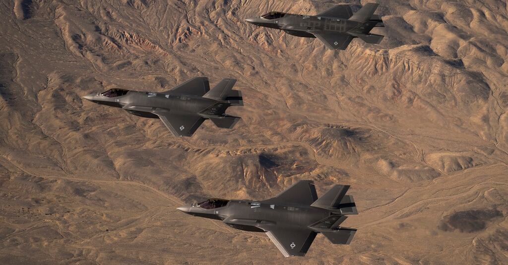 Hill Air Force Base launches record number of F-35s