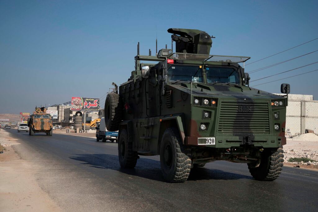 American troops start pullout from along Turkey’s border in Syria