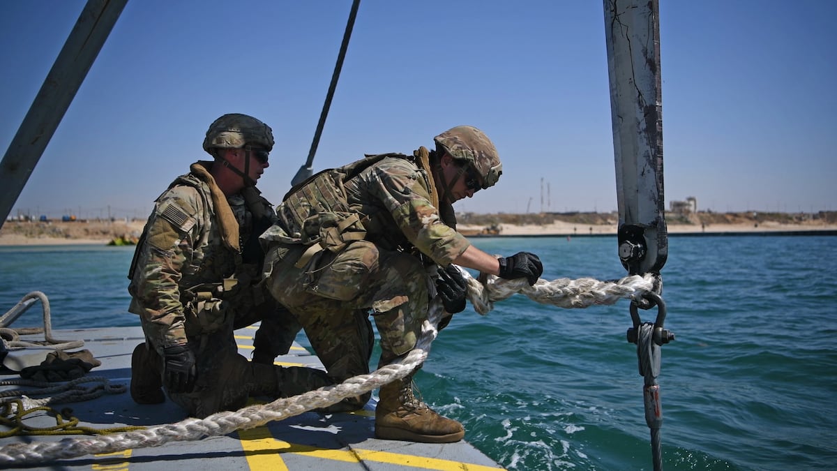 Ill-fated Gaza pier mission lacked sufficient training, equipment: IG