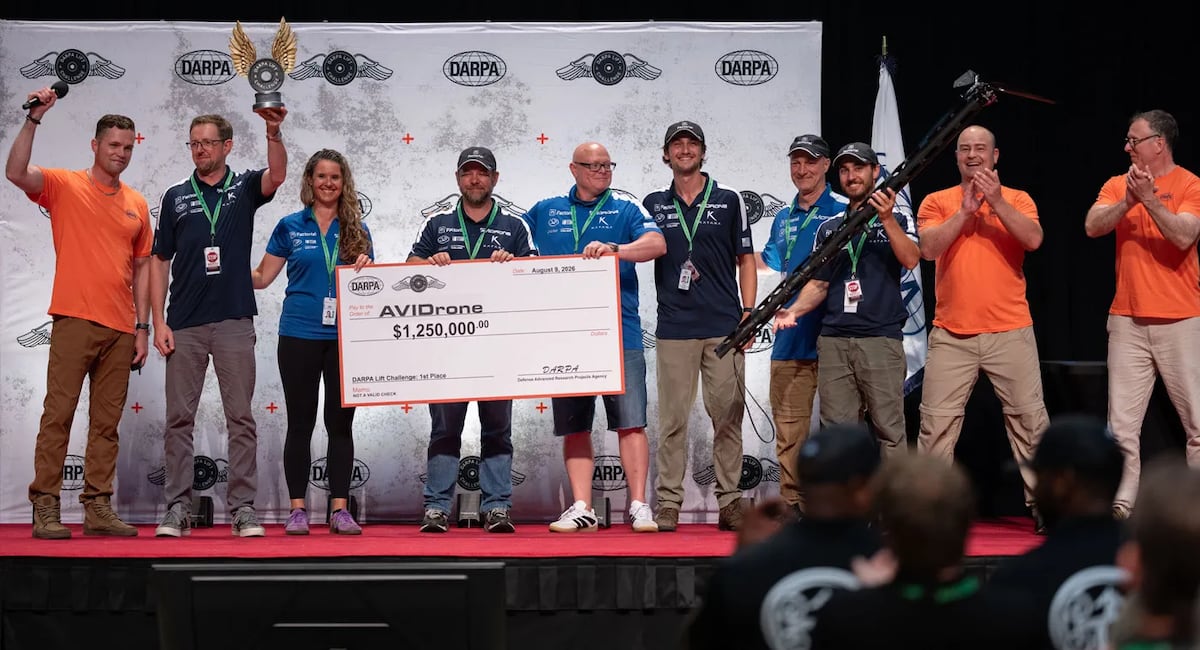 DARPA came close to finding a drone that can lift four times its own weight DARPA came close to finding a drone that can lift four times its own weight