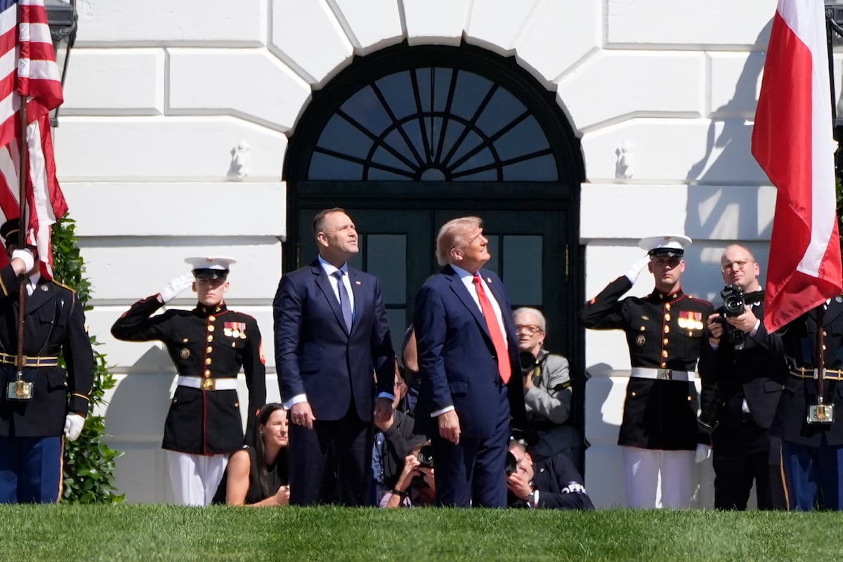 U.S. troops will stay in Poland, Trump assures Polish leader